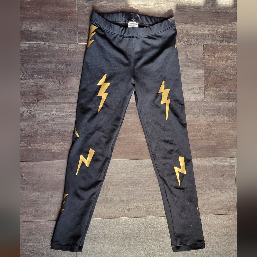 Kids Fanilu Bolt Leggings Size 4